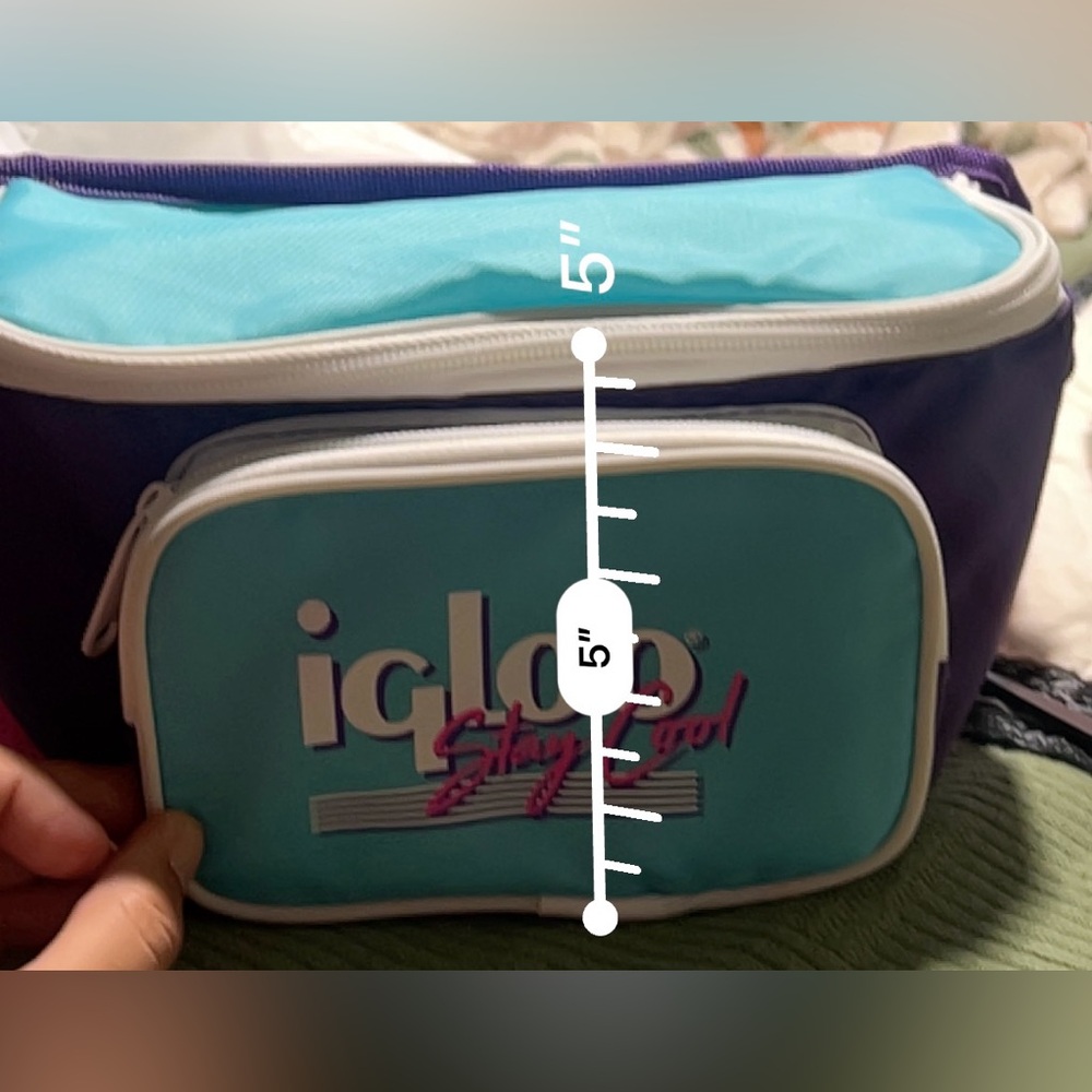 Igloo Throw Back Collection Stay Cool Retro 90s Cooler Fanny Pack Adjustable - Picture 8 of 10